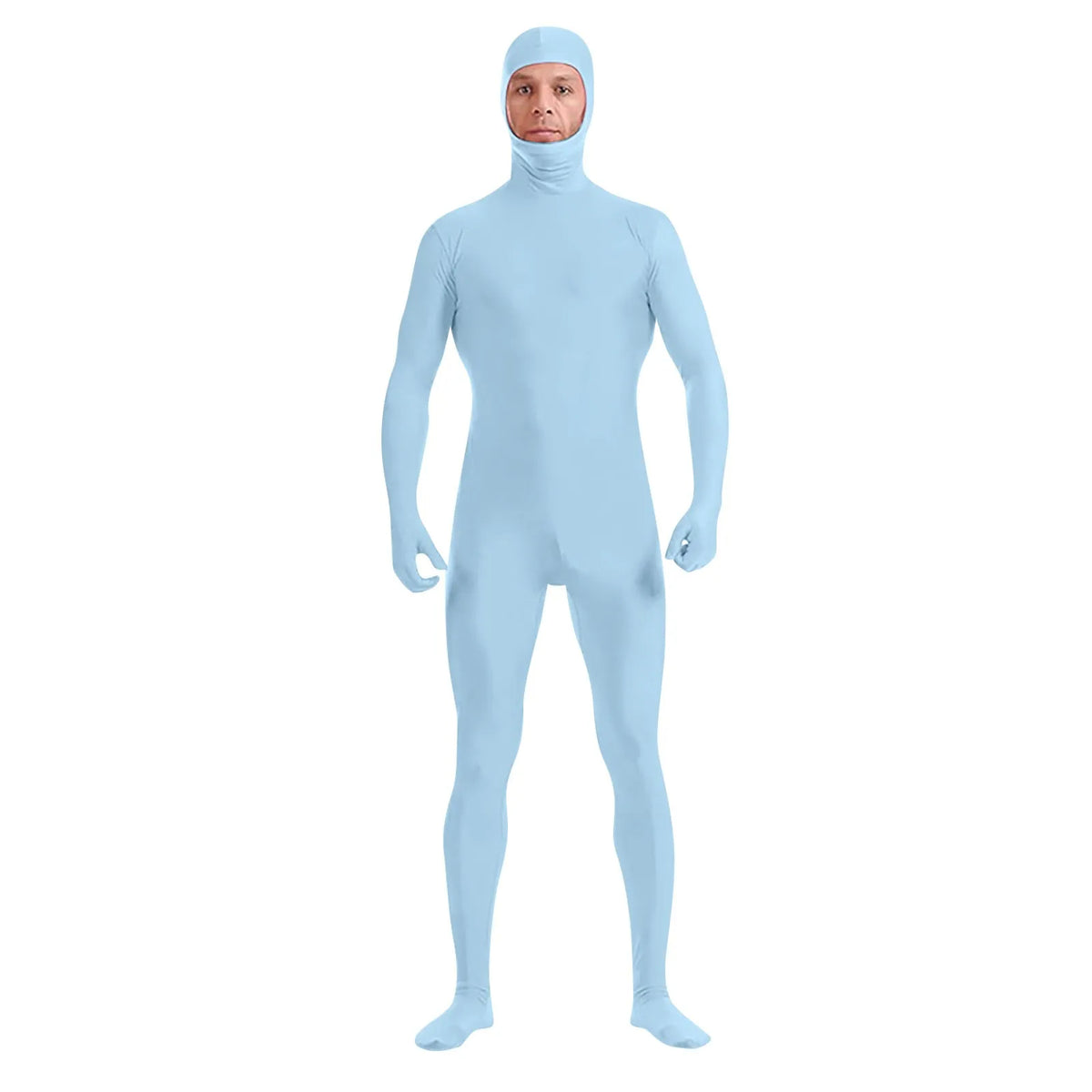New Full Body Zentai Suit Costume For Halloween Men Second Skin Tight Suits Spandex Nylon Bodysuit Cosplay Costumes