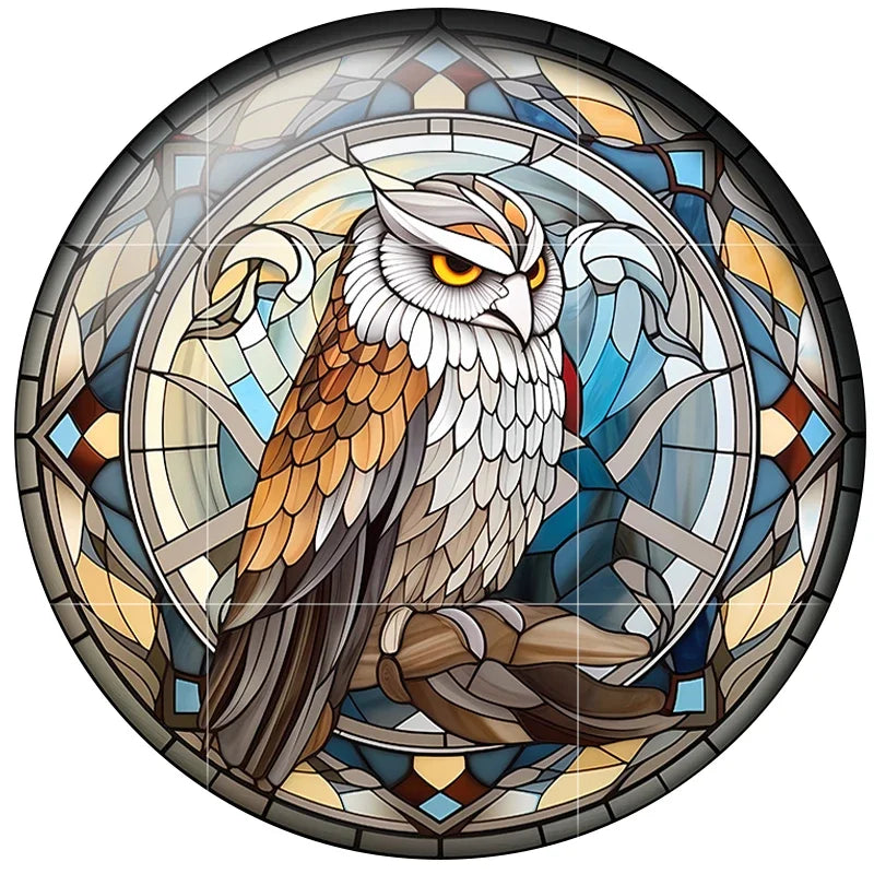 24 Style Fashion Bird Art Paintings 24pcs/lot 12mm/18mm/20mm/25mm Round Photo Glass Cabochon Demo Flat Back Making Findings H334