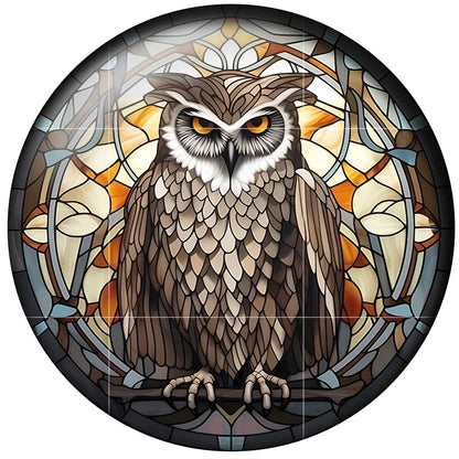 24 Style Fashion Bird Art Paintings 24pcs/lot 12mm/18mm/20mm/25mm Round Photo Glass Cabochon Demo Flat Back Making Findings H334