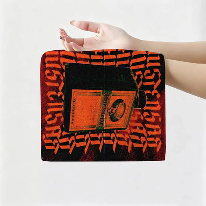 J-Jagermeister Anime Hanging Style Hand Wiping Towel, Polyester Cotton, Anti-fade for Indoor Kitchen Living Room