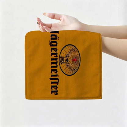 J-Jagermeister Anime Hanging Style Hand Wiping Towel, Polyester Cotton, Anti-fade for Indoor Kitchen Living Room