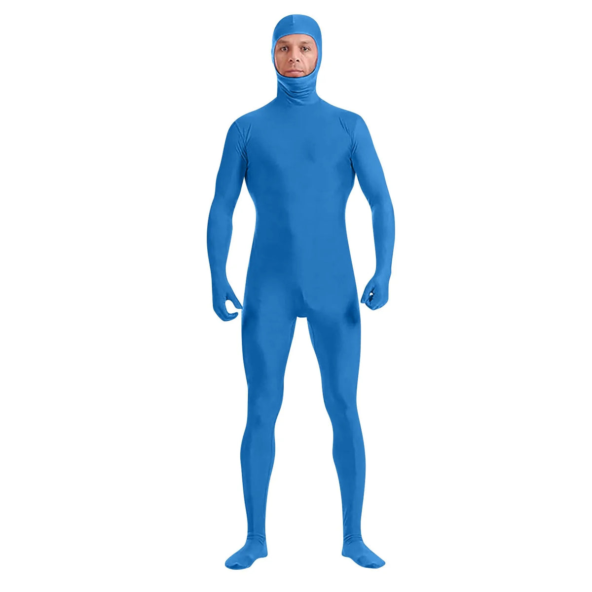 New Full Body Zentai Suit Costume For Halloween Men Second Skin Tight Suits Spandex Nylon Bodysuit Cosplay Costumes