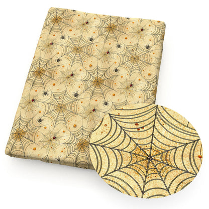 50*145cm Bat Pumpkin Halloween Polyester Cotton Fabric for Tissue Sewing Quilting Fabrics Needlework Material DIY Handmade