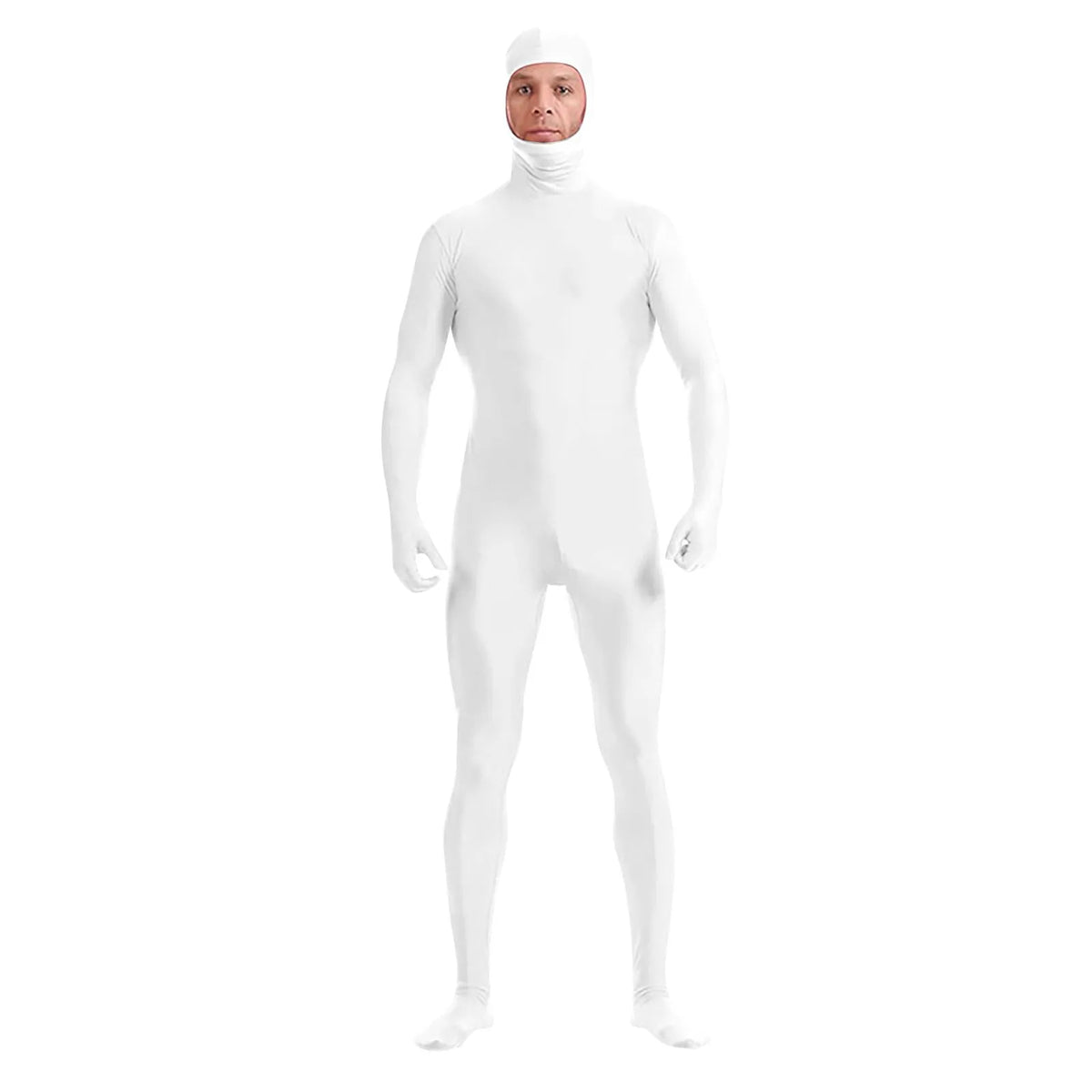 New Full Body Zentai Suit Costume For Halloween Men Second Skin Tight Suits Spandex Nylon Bodysuit Cosplay Costumes
