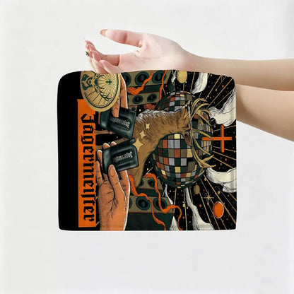 J-Jagermeister Anime Hanging Style Hand Wiping Towel, Polyester Cotton, Anti-fade for Indoor Kitchen Living Room
