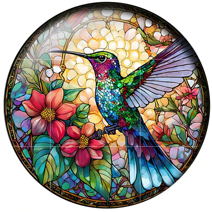 Watercolor Flowers Birds Art Paintings 24pcs Mix 12mm/20mm/25mm Round Photo Glass Cabochon Demo Flat Back Making Findings H151