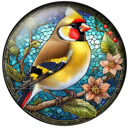 Watercolor Flowers Birds Art Paintings 24pcs Mix 12mm/20mm/25mm Round Photo Glass Cabochon Demo Flat Back Making Findings H151