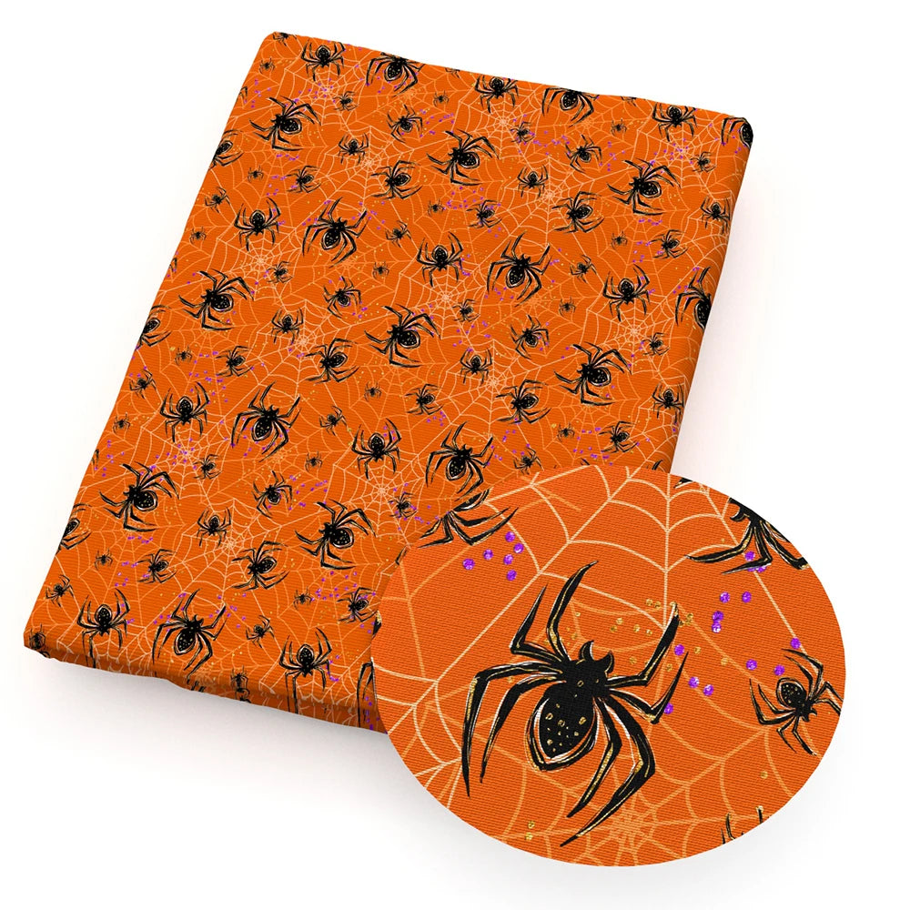 50*145cm Halloween Patchwork Movie Polyester Cotton Fabric for Tissue Sewing Quilting Fabrics Needlework Material DIY Curtain