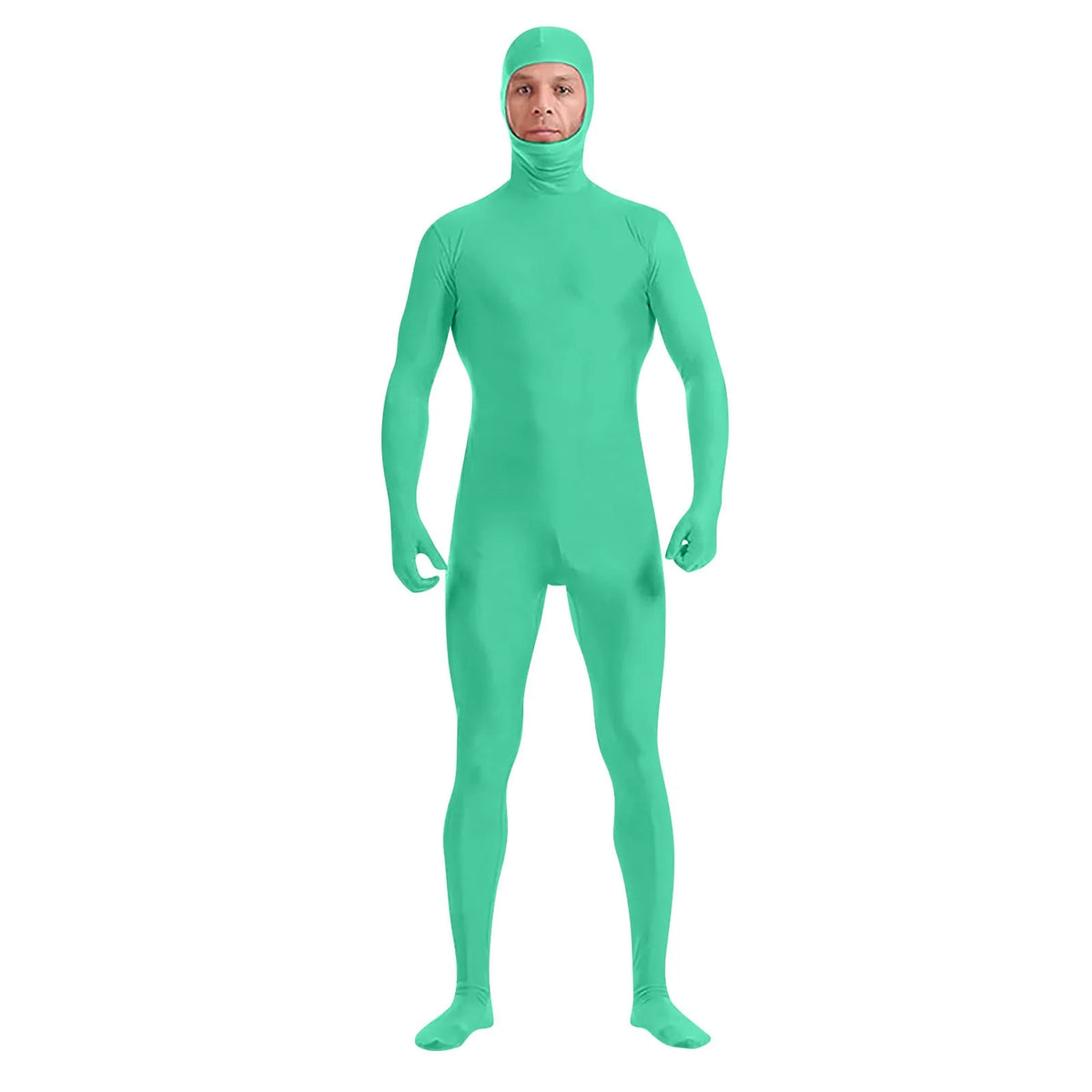 New Full Body Zentai Suit Costume For Halloween Men Second Skin Tight Suits Spandex Nylon Bodysuit Cosplay Costumes