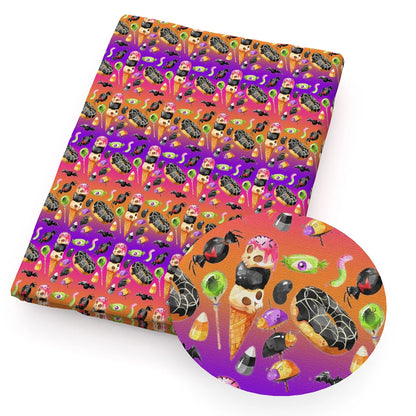 50*145cm Halloween Patchwork Movie Polyester Cotton Fabric for Tissue Sewing Quilting Fabrics Needlework Material DIY Curtain
